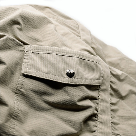 LULULEMON Après Practice Anorak Hooded Jacket in Classic Tan Size 12 - Picture 5 of 15